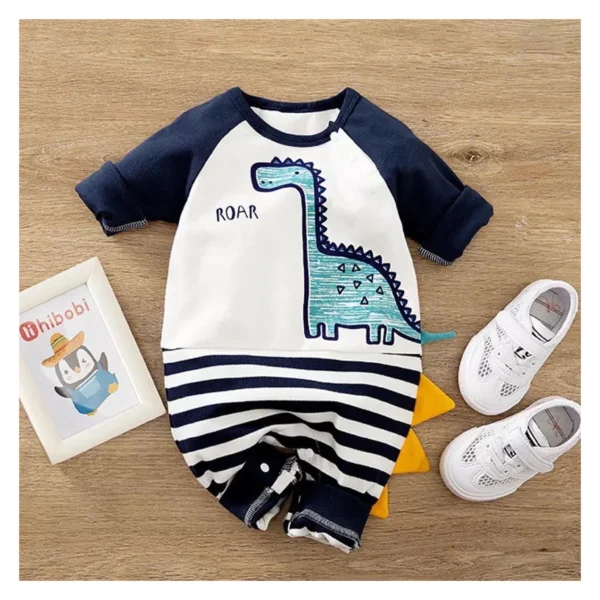 Enterito de Bebé de Algodón "Dinosaurio"