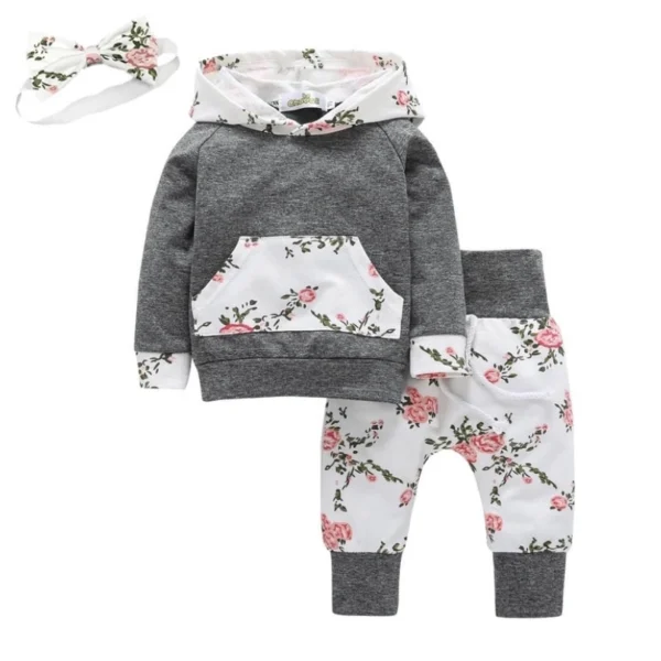 Conjunto bebé niña 3 piezas