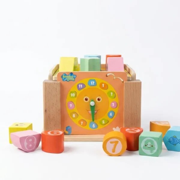 cubo multifunción de madera